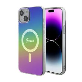 Futrola Guess Hc IML Magsafe Iridescent - iPhone 15 crna (GUHMP15SHITSK).