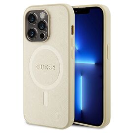 Futrola Guess Hc PU Saffiano Magsafe - iPhone 15 Pro 6.1 bez (GUHMP15LPSAHMCB).