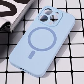 Futrola Magsafe Pure color - iPhone 15 Pro 6.1 svetlo plava.