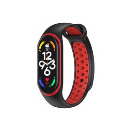 Narukvica - smart watch Xiaomi Mi Band M7 crno crvena.