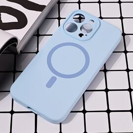 Futrola Magsafe Pure color - iPhone 15 Pro Max 6.7 svetlo plava.