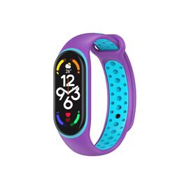 Narukvica - smart watch Xiaomi Mi Band M7 ljubicasto plava.