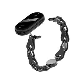 Narukvica - smart watch Xiaomi Mi Band M8/M9 metalna crna.