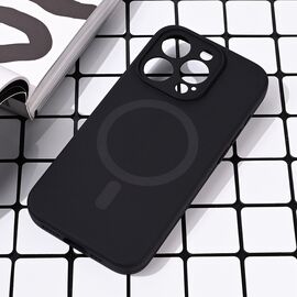 Futrola Magsafe Pure color - iPhone 15 Pro 6.1 crna.