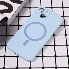Futrola Magsafe Pure color - iPhone 15 6.1 svetlo plava.
