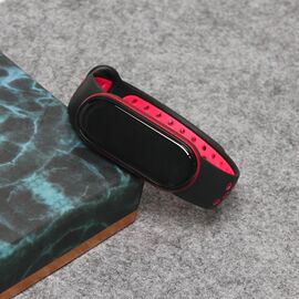Narukvica - smart watch Xiaomi Mi Band M5/M6 crno pink.