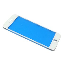 Staklo touchscreen-a - Iphone 6 PLUS sa frejmom white (beli) (MS).