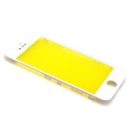 Staklo touchscreen-a - Iphone 5S sa frejmom white (beli) (MS).