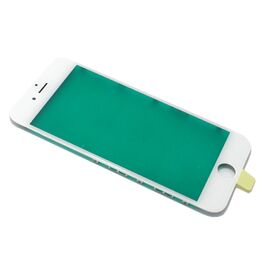 Staklo touchscreen-a - Iphone 6G sa frejmom white (beli) (MS).