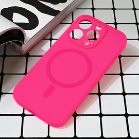 Futrola Magsafe Pure color - iPhone 15 Pro 6.1 pink.