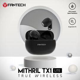 Bluetooth slusalice Fantech TX1 Lite Mithril crne.