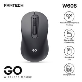 Mis Wireless Fantech W608 GO crni.