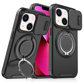 Futrola CamShield Ring stand - iPhone 13 crna.