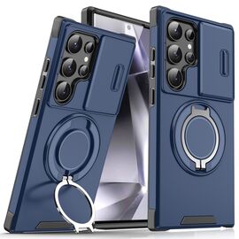 Futrola CamShield Ring stand - Samsung S928B Galaxy S24 Ultra plava.