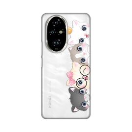 Silikonska futrola PRINT Skin - Huawei Honor 200 Pro Cats.