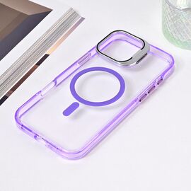 Futrola Magsafe Transparent - iPhone 16 Pro Max 6.9 ljubicasta.