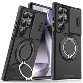 Futrola CamShield Ring stand - Samsung S928B Galaxy S24 Ultra crna.