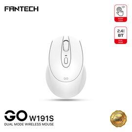 Kancelarijski mis Fantech W191s Go beli.