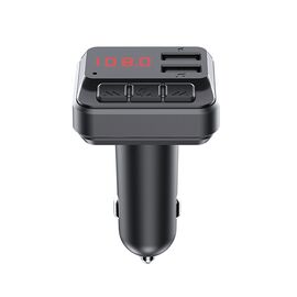 FM transmiter C6 USB Bluetooth 5.0 12-24V Handsfree slušalica crni.