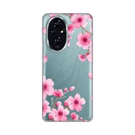 Silikonska futrola PRINT Skin - Huawei Honor 200 Rose Flowers.