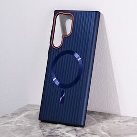 Futrola Magsafe Stripe - Samsung S928B Galaxy S24 Ultra plava.