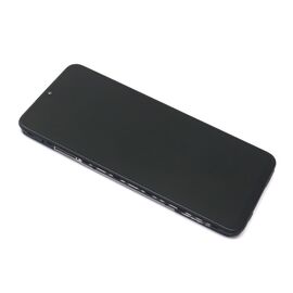 LCD displej (ekran) - Xiaomi Redmi 10 5G + Touch screen + frame APLONG Original Material black (crni) (MS).