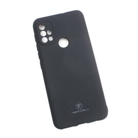 Silikonska futrola Teracell Giulietta - Motorola Moto G10/Moto G20/Moto G30 mat crna.