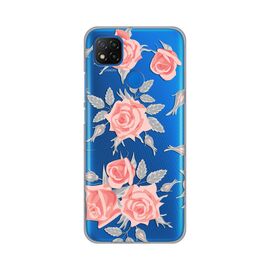 Silikonska futrola PRINT Skin - Xiaomi Redmi 9C/Redmi 10A Elegant Roses.