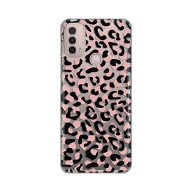 Silikonska futrola PRINT Skin - Motorola Moto E40 Animal.