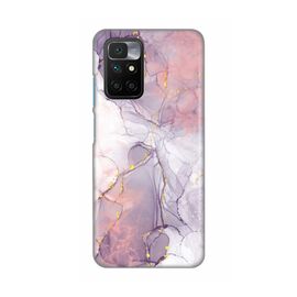 Silikonska futrola PRINT - Xiaomi Redmi 10/Redmi 10 Prime Pink Marble.