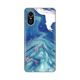 Silikonska futrola PRINT - ZTE Blade A31 Plus Blue Marble.