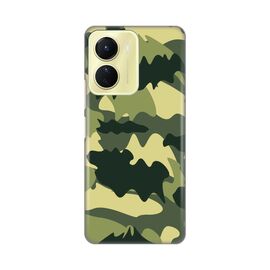 Silikonska futrola PRINT Skin - Vivo Y16 Army.