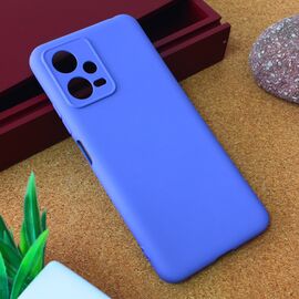 Silikonska futrola Teracell Giulietta - Xiaomi Redmi Note 12 Pro 5G (EU) mat ljubicasta.