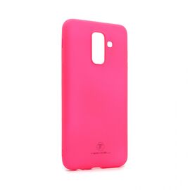 Silikonska futrola Teracell Giulietta - Samsung A605 Galaxy A6 Plus (2018) mat pink.