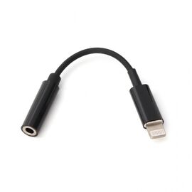 Adapter - slusalice iP-1 iPhone lightning na 3.5mm crni.