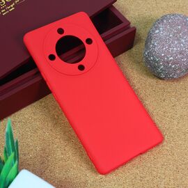 Silikonska futrola Teracell Giulietta - Huawei Honor Magic 5 Lite mat crvena.