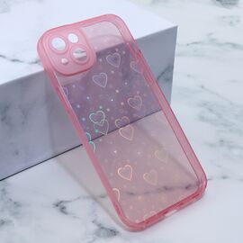 Futrola Heart Color IMD - iPhone 14 Plus roze (MS).