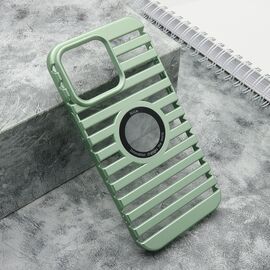 Futrola LINES LOGO CUT - iPhone 14 Pro Max (6.7) mint (MS).