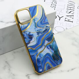 Futrola MARBLE - iPhone 15 Plus plava (MS).