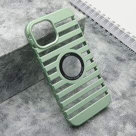 Futrola LINES LOGO CUT - iPhone 15 mint (MS).