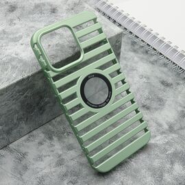 Futrola LINES LOGO CUT - iPhone 15 Pro Max (6.7) mint (MS).