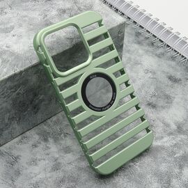 Futrola LINES LOGO CUT - iPhone 15 Pro (6.1) mint (MS).