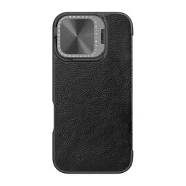 Futrola NILLKIN QIN Pro - iphone 16 (6.1) crna (MS).