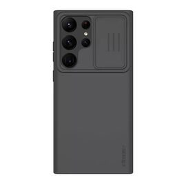Futrola Nillkin Cam Shield Silky - Samsung Galaxy S23 Ultra crna (MS).