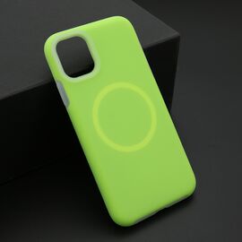 Futrola PASTEL COLOR MagSafe - iPhone 11 (6.1) zelena (MS).