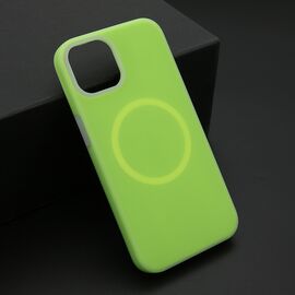 Futrola PASTEL COLOR MagSafe - iPhone 14 (6.1) zelena (MS).