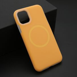 Futrola PASTEL COLOR MagSafe - iPhone 11 (6.1) narandzasta (MS).