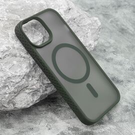 Futrola RUGGED MagSafe - iPhone 15 tamno zelena (MS).