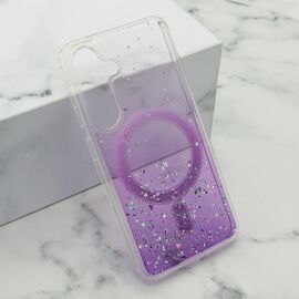 Futrola Simple Sparkle MagSafe - Samsung S921 Galaxy S24 5G ljubicasta (MS).
