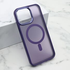 Futrola SILKY MAGSAFE - iPhone 15 Pro Max (6.7) ljubicasta (MS).